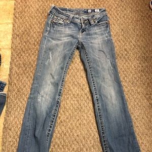 Girls Miss Me bootcut jeans size 12